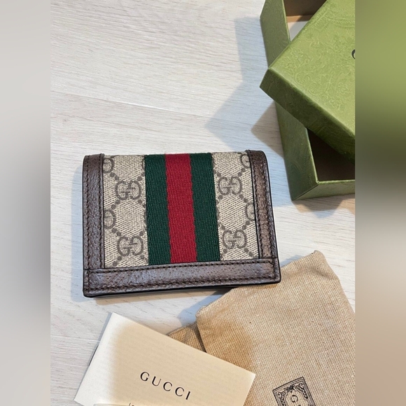 Gucci Ophidia Card Case Wallet - Picture 5 of 9